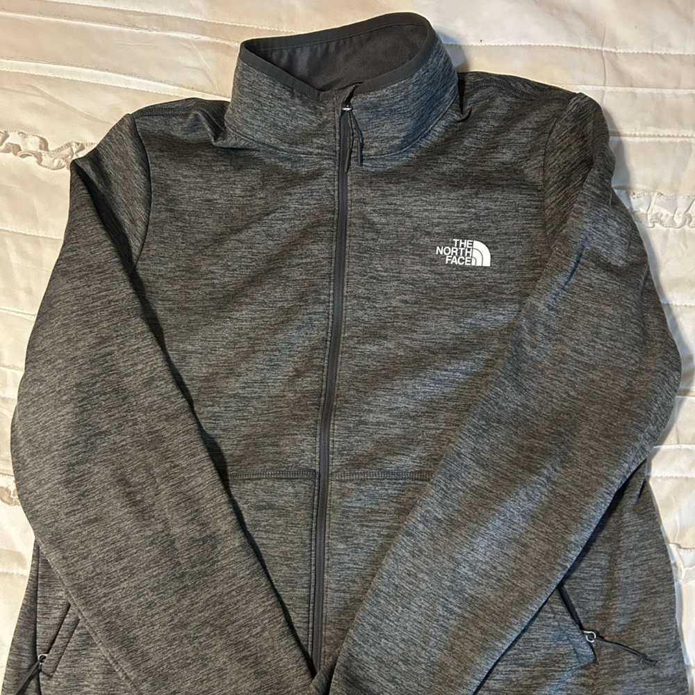 The North Face Women's Gray Zip-Up